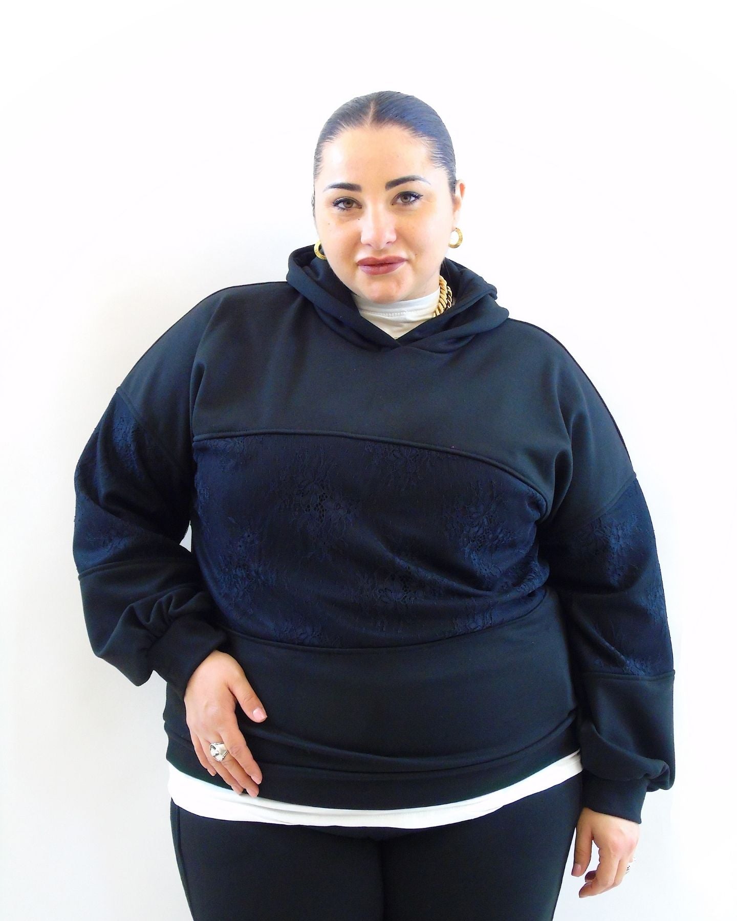 Coordinato con pizzo  2166