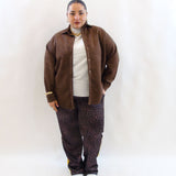 Camicia in camoscio 102969