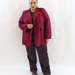 Pantalone fascia bordeaux 9605