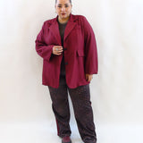 Pantalone fascia bordeaux 9605