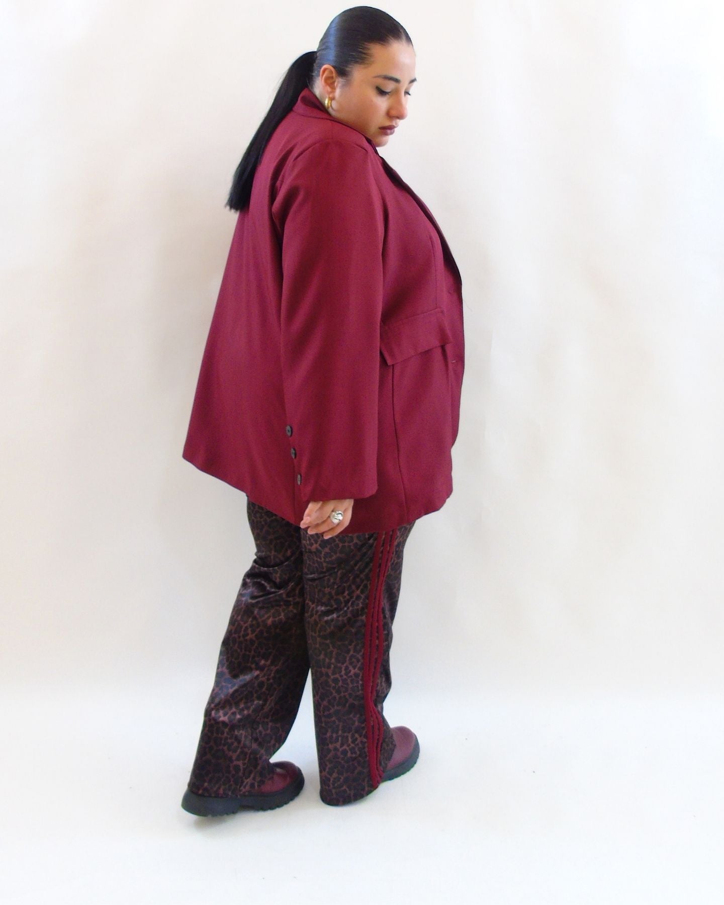 Pantalone fascia bordeaux 9605