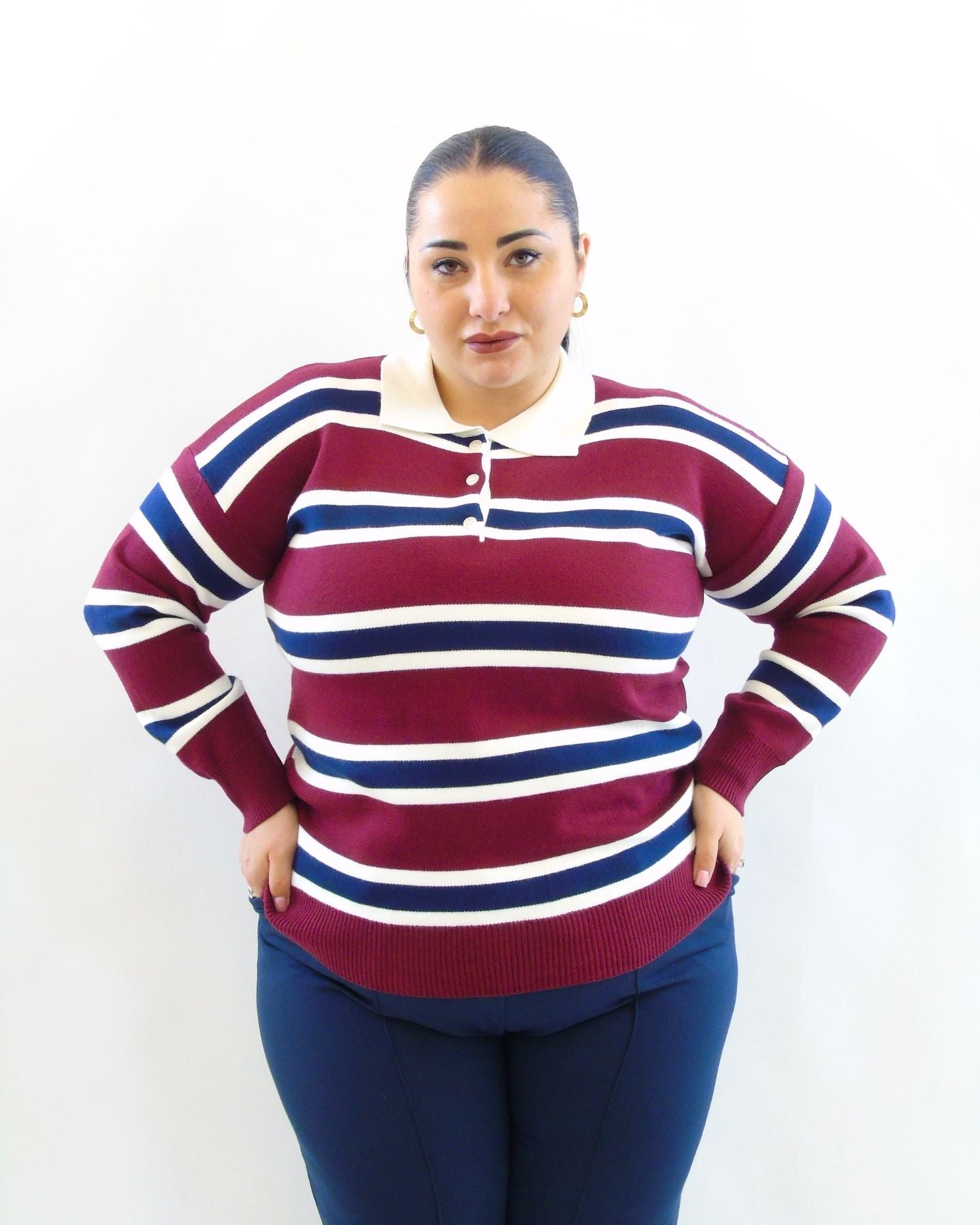 Pull con colletto 2527