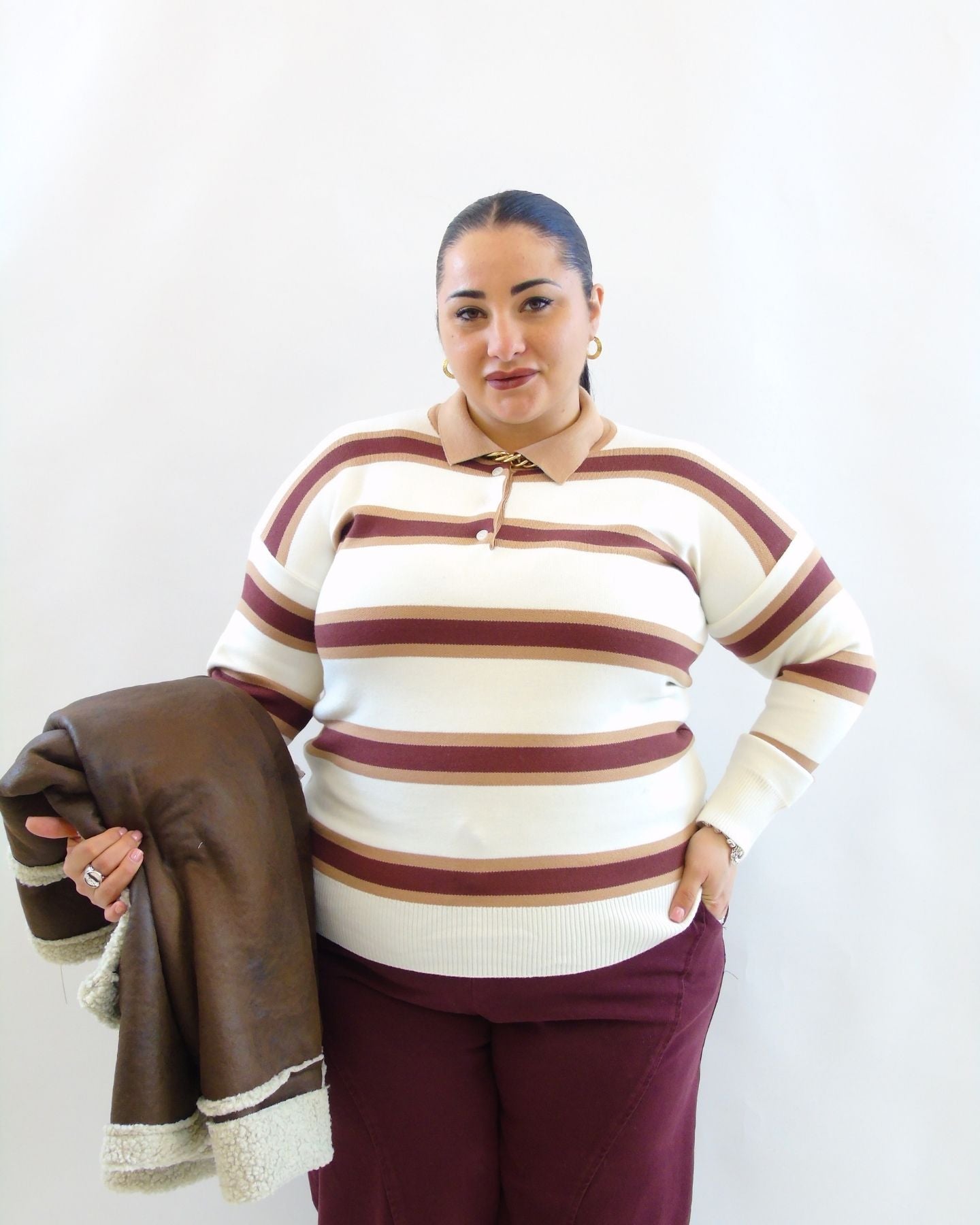 Pull con colletto 2527