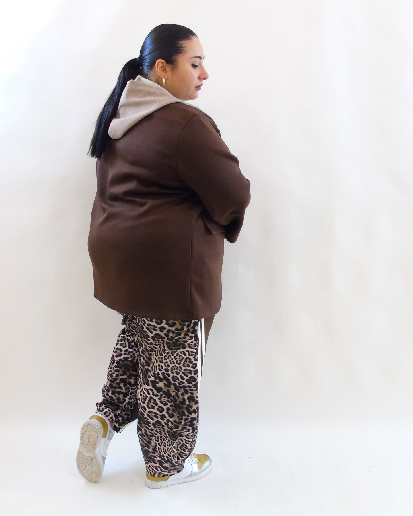 Pantalone di tuta animalier 28128