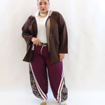 Pantalone di tuta animalier 28128