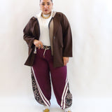 Pantalone di tuta animalier 28128