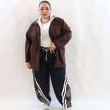 Pantalone di tuta animalier 28128