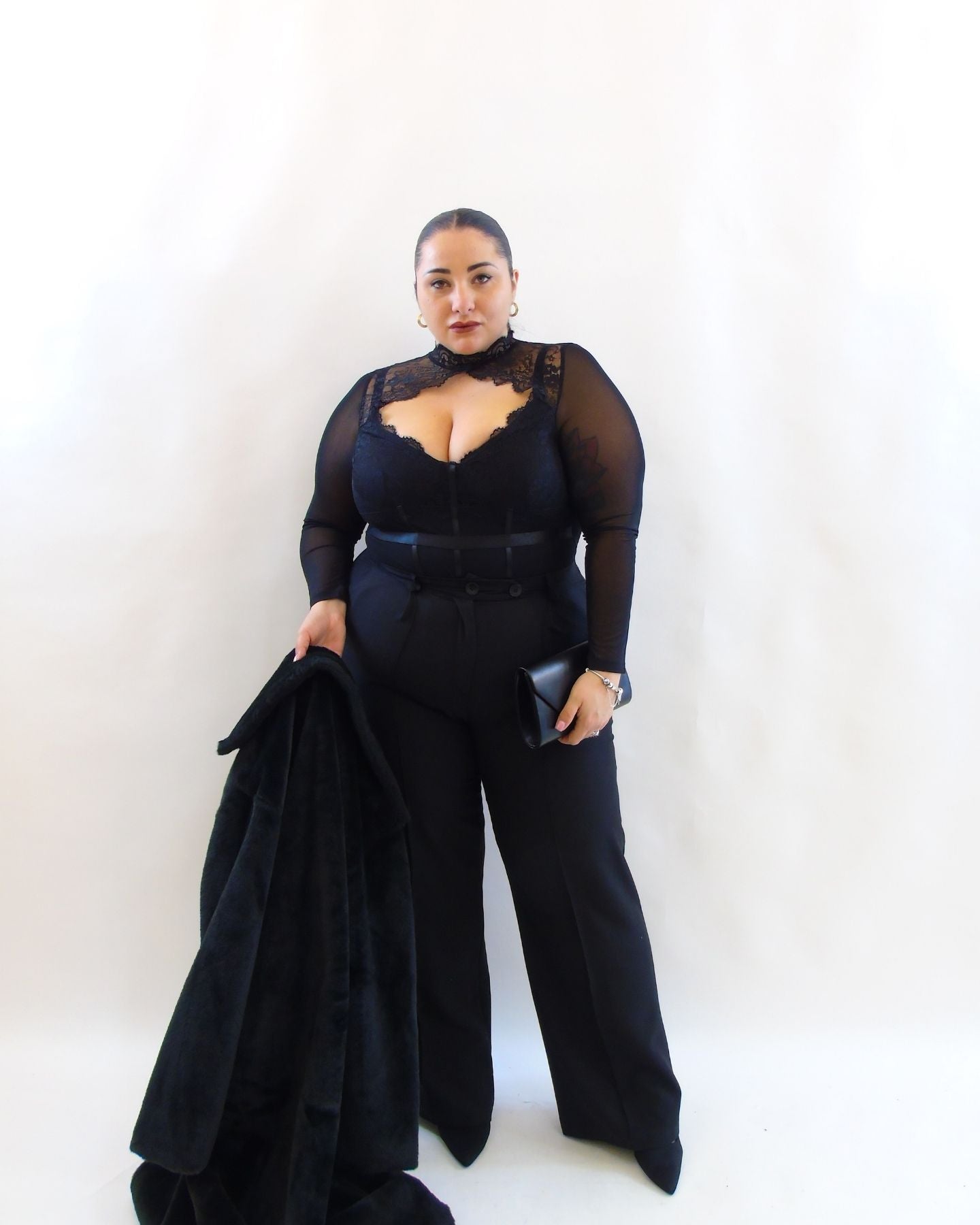 Body con pizzo  0035