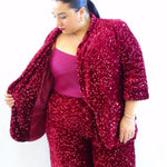 Giacca con paillettes