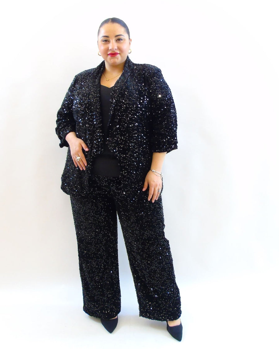 Giacca con paillettes