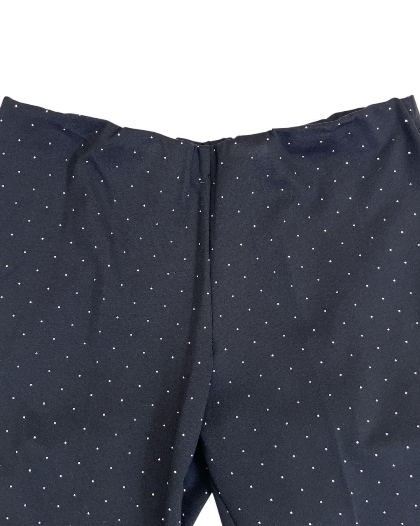 Pantalone a zampa con brillantini ax99