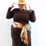 Coordinato comodo in microfibra 10118