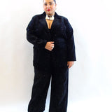 Pantalone con brillantini 12158