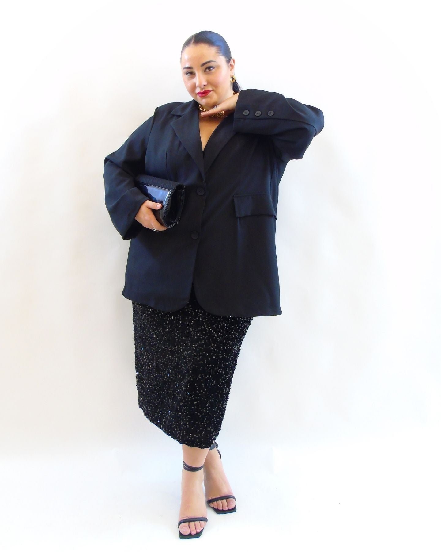 Gonna paillettes 251144