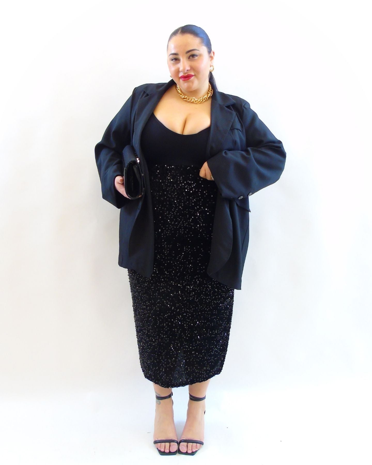 Gonna paillettes 251144