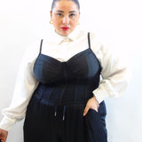 Corsetto con lacci sul retro 2262