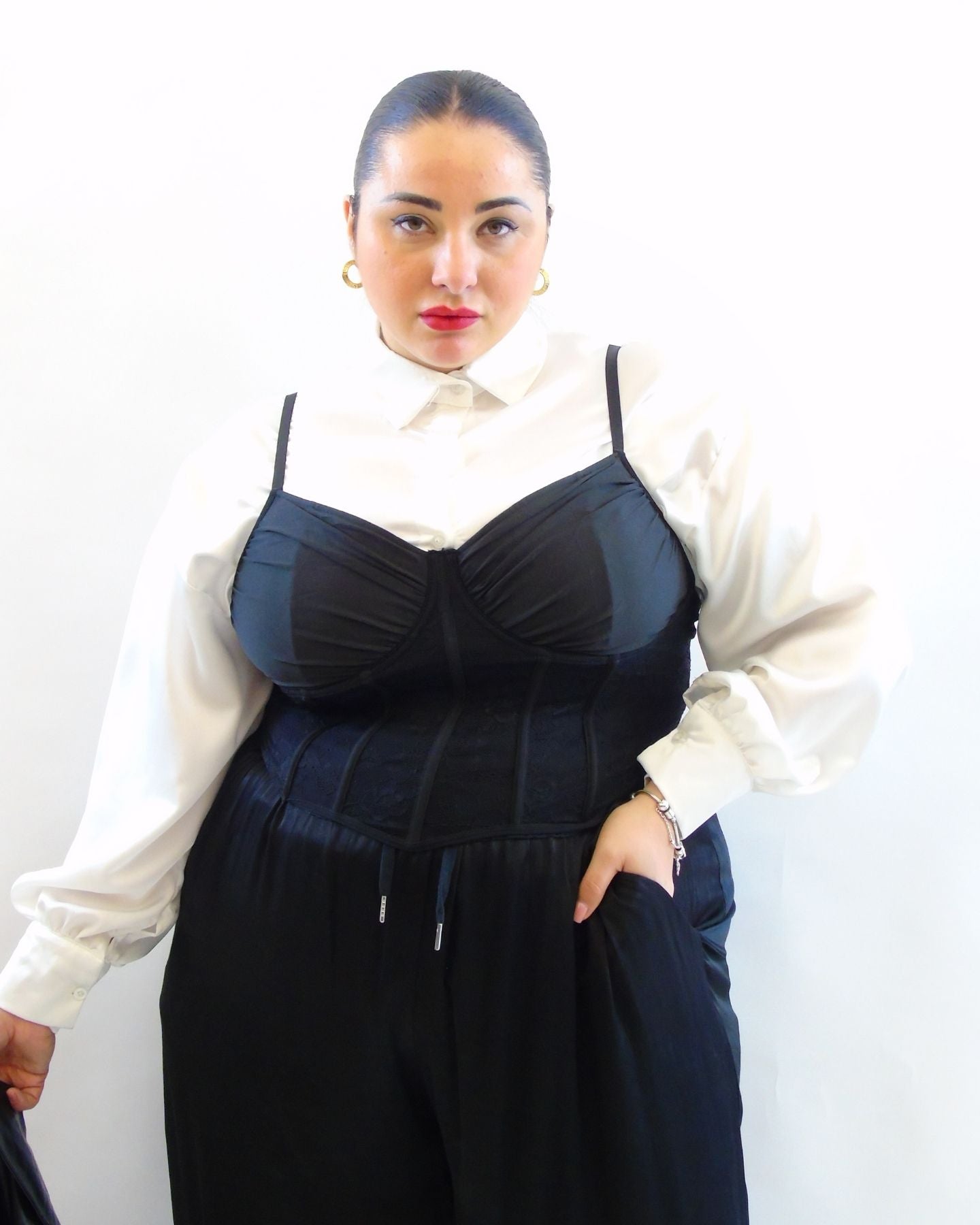 Corsetto con lacci sul retro 2262