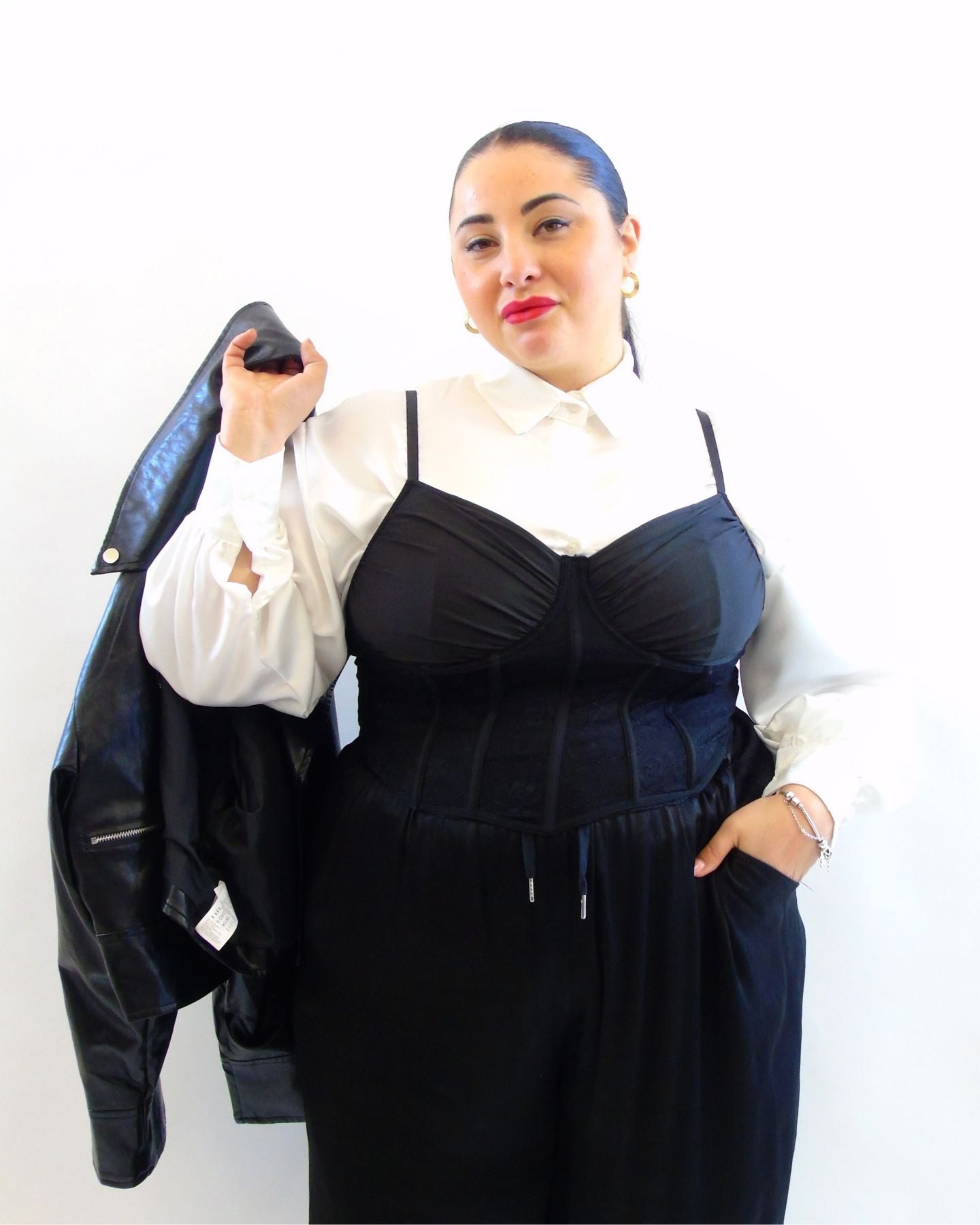 Corsetto con lacci sul retro 2262