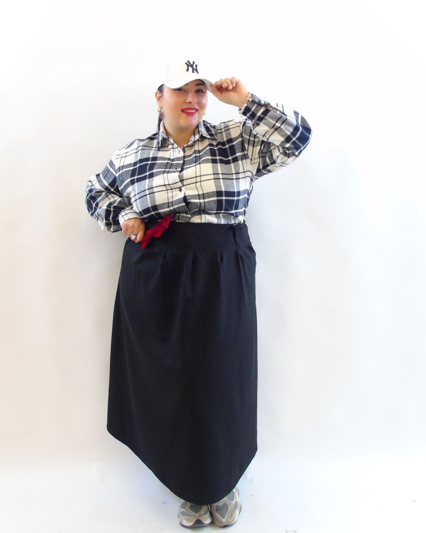 Gonna con cintura 62272