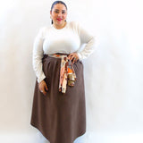 Gonna con cintura 62272