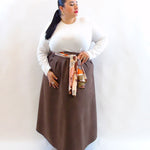 Gonna con cintura 62272