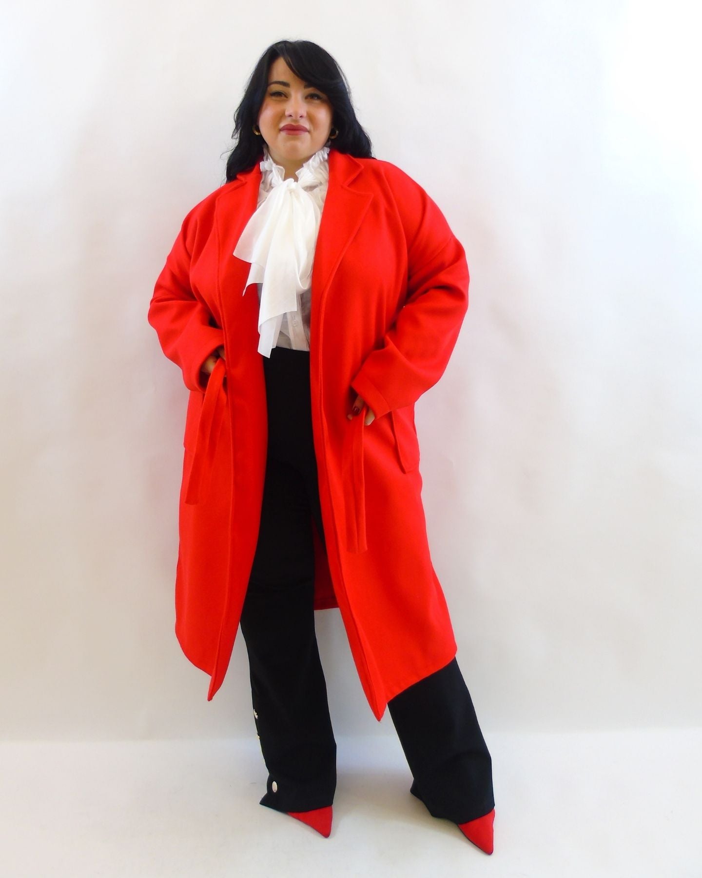 Cappotto con fusciacca 22661