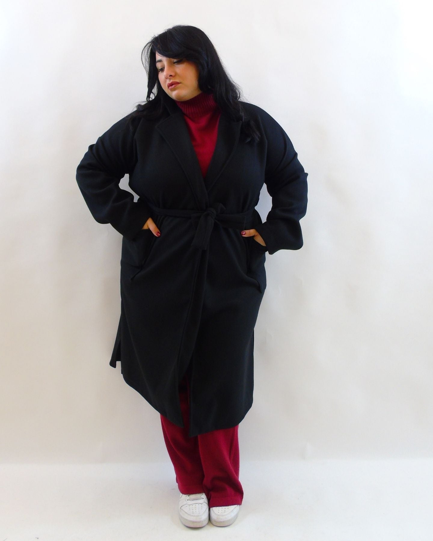 Cappotto con fusciacca 22661