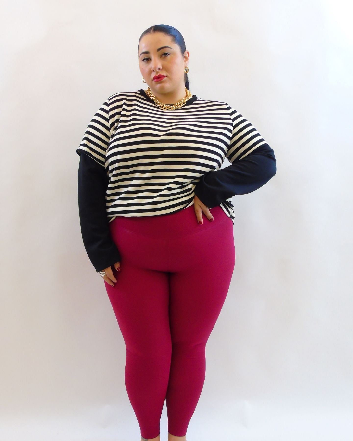 Leggings modellante felpato  5500