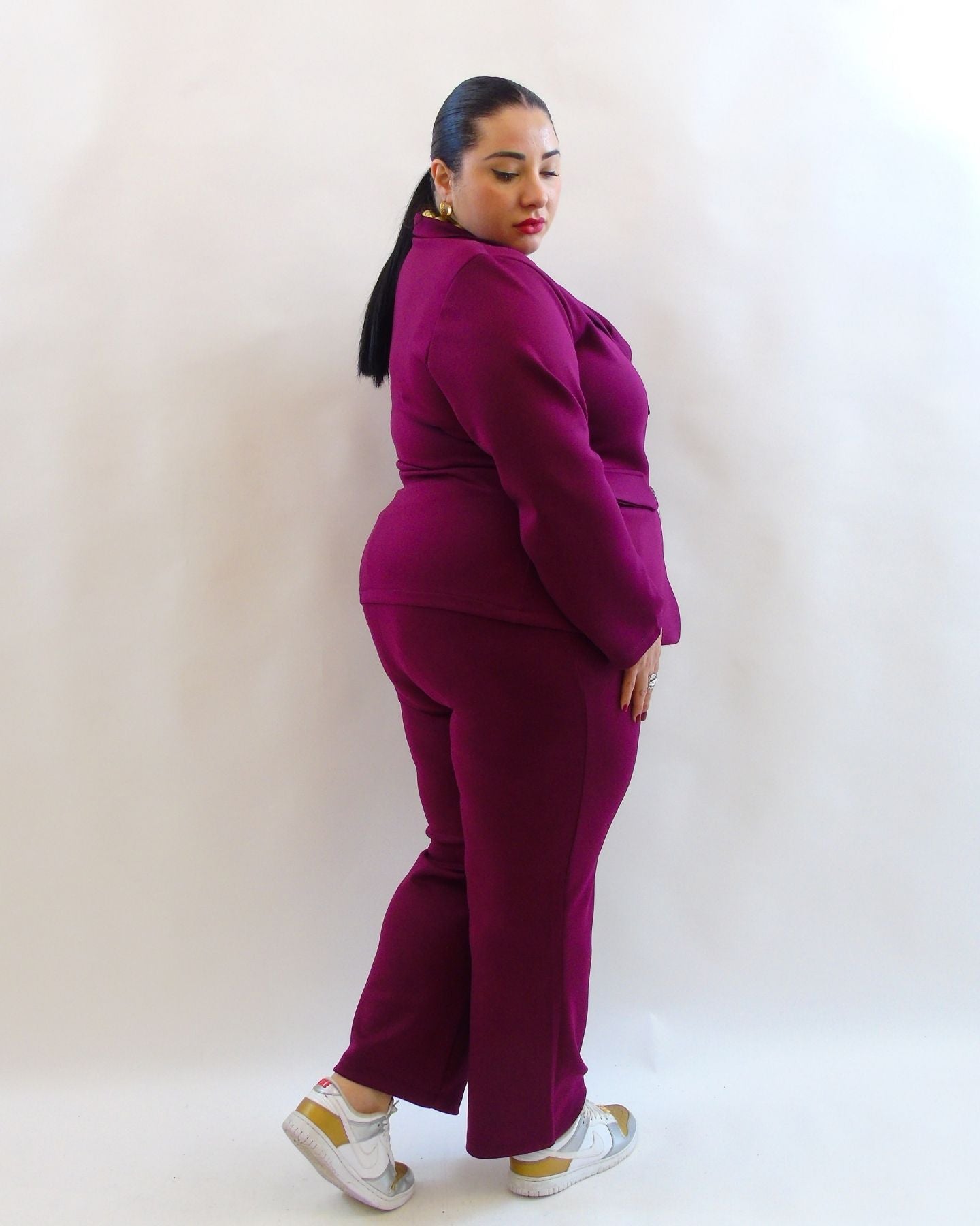 Coordinato doppio petto punto milano 8104