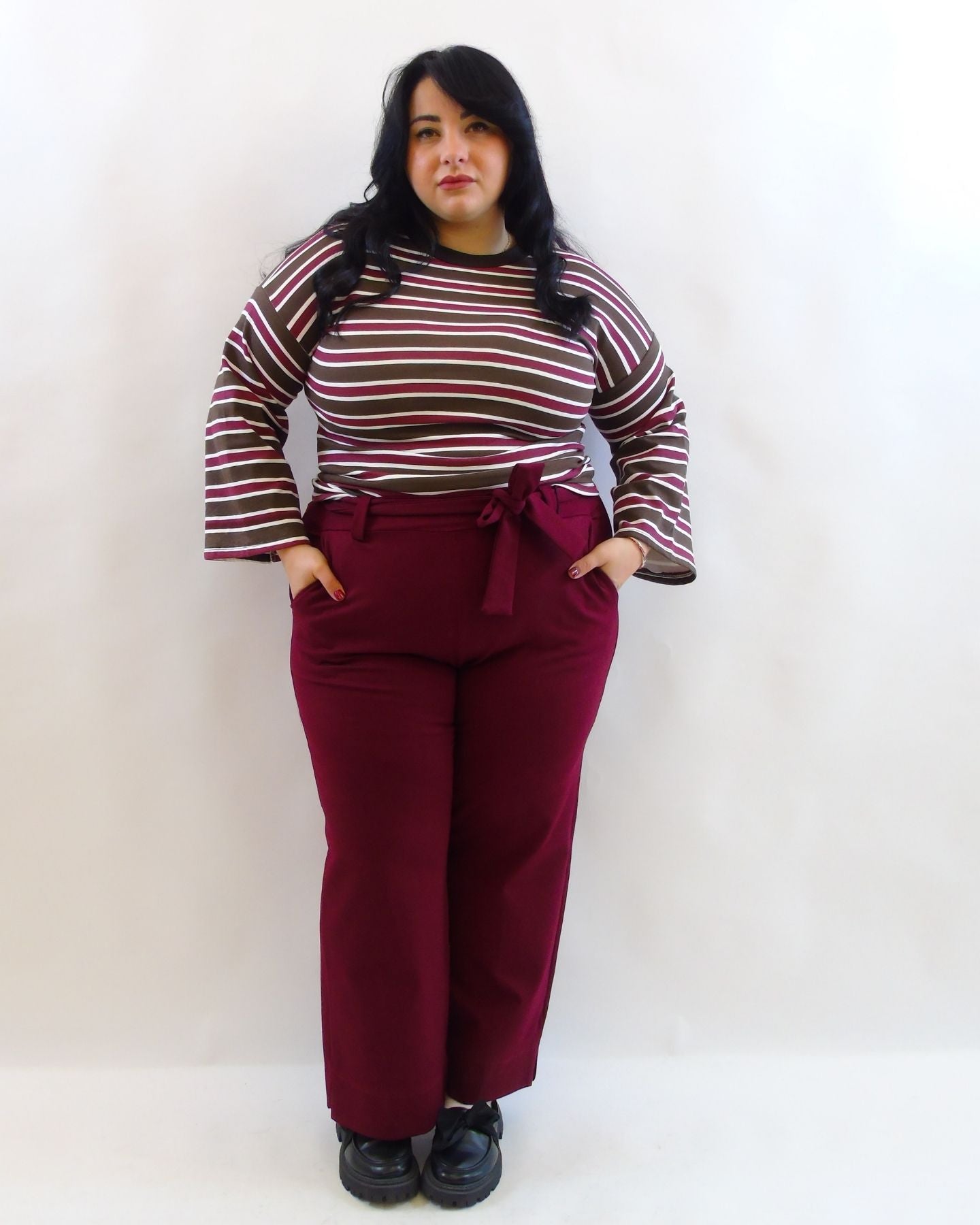 Pantalone con fusciacca 11456