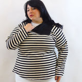 Blusa con asimmetrico 25253