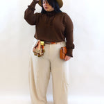 Pantalone ballon in tessuto 66693