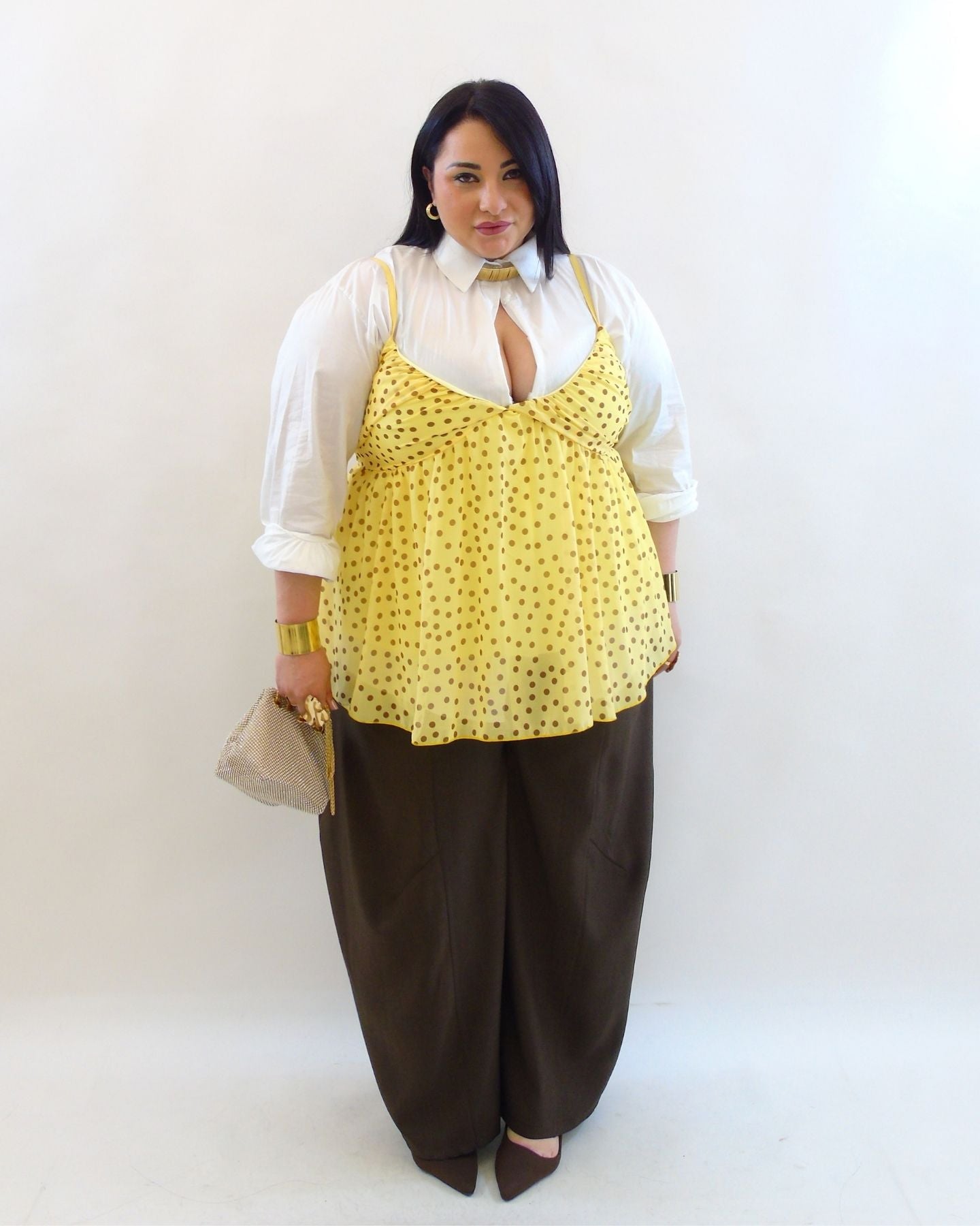 Pantalone ballon in tessuto 66693