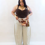 Pantalone ballon in tessuto 66693
