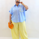 Pantalone ballon in tessuto 66693