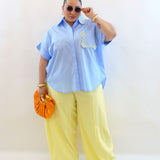 Pantalone ballon in tessuto 66693