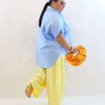 Pantalone ballon in tessuto 66693