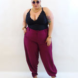 Pantalone ballon in tessuto 66693