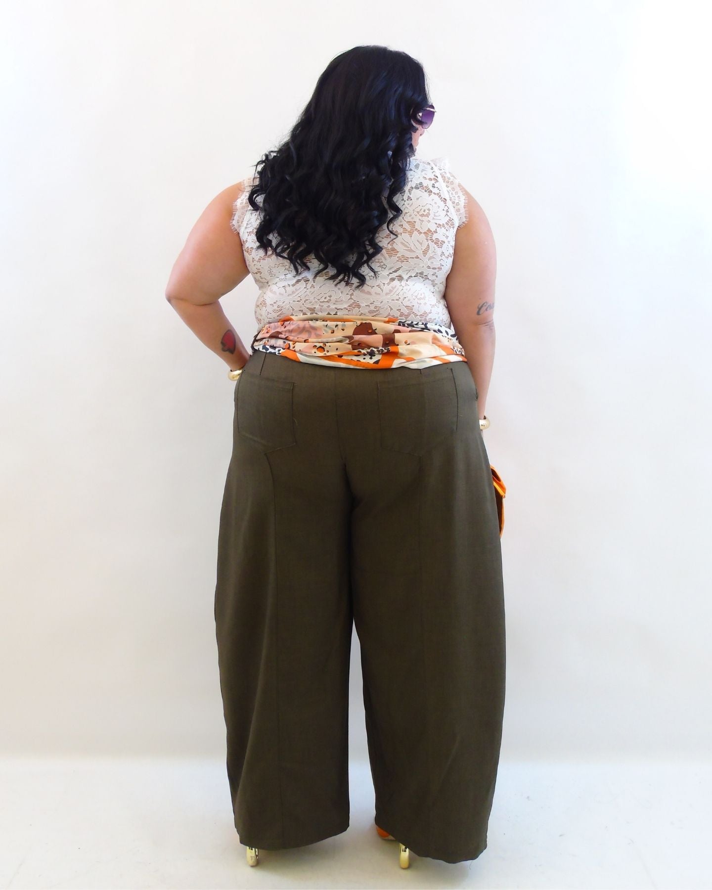 Pantalone ballon in tessuto 66693