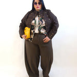 Pantalone ballon in tessuto 66693