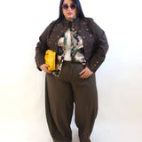 Pantalone ballon in tessuto 66693