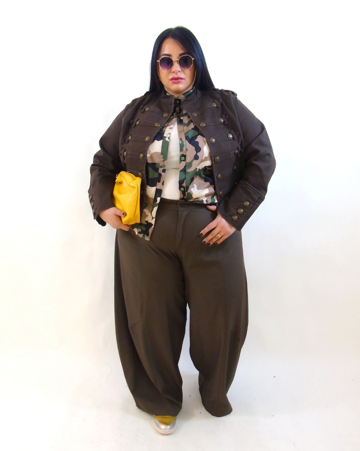 Pantalone ballon in tessuto 66693