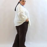 Pantalone palazzo gessato 11458