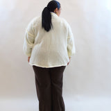 Pantalone palazzo gessato 11458