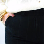 Pantalone palazzo gessato 11458