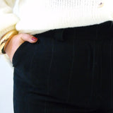 Pantalone palazzo gessato 11458