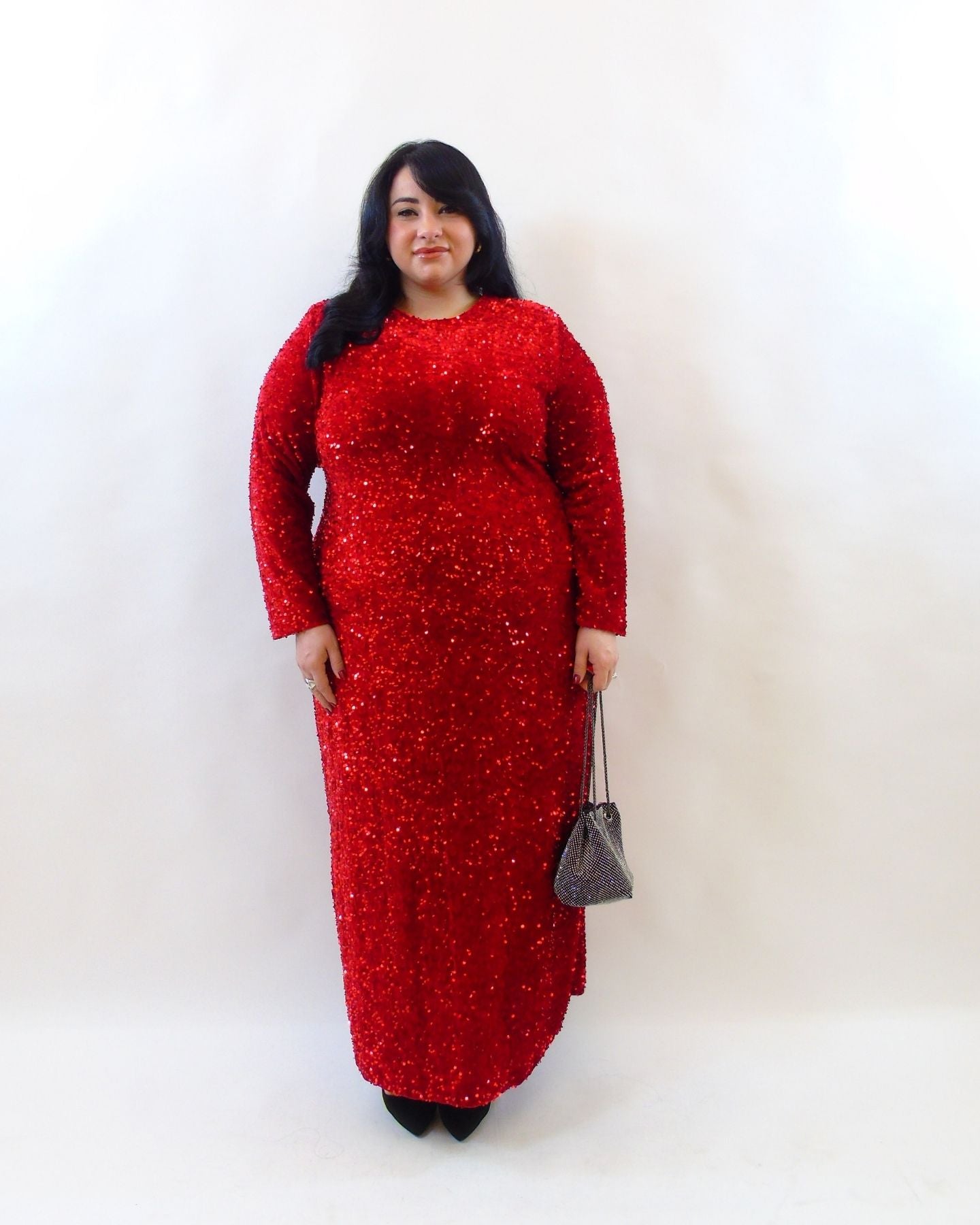 Abito paillettes 121021