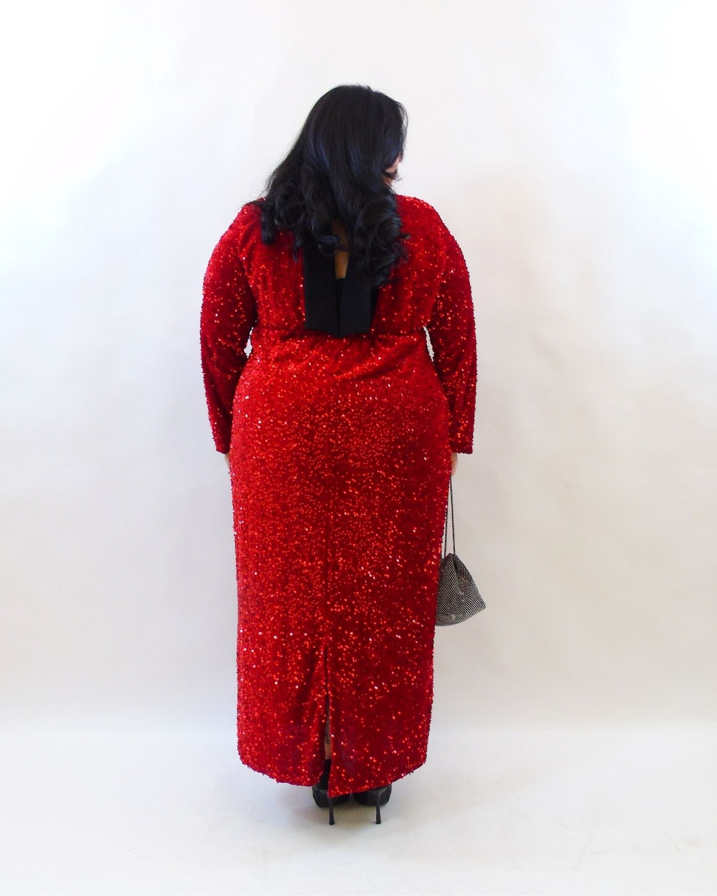 Abito paillettes 121021