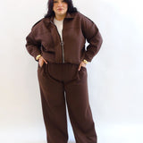 Coordinato giacca con zip 28302
