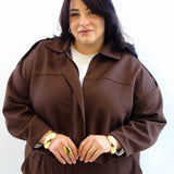 Coordinato giacca con zip 28302